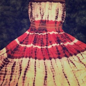 Cute Strapless Sundress